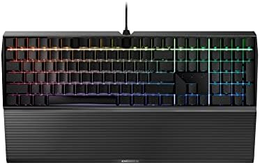 Cherry AC 3.3, Aluminium Ergonomic Palm Rest and Detachable Feet, Original Accessories for Cherry MX Board 3.0 S Gaming Keyboard, Quickly Attached, Black - Image 4