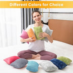 1 MIDDLE ONE 2 Pack Small Pillow, Cooling Memory Foam Mini Pillow 11 X 7 Inches for Sleeping, Travel, Neck, Knee Support, Tiny Cushion for Pet, Dogs (Grey) - Image 6