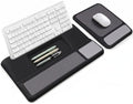 3-in-1 Ergonomic Keyboard Stand & Mouse Pad Set with Wrist Rest, Black by XIPY