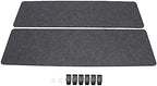 Desk Divider Privacy Panel, 60 inch Office Partition Screen, 15mm Thick Polyester Fiber Soundproof Barrier, Drill-Free Desktop Divider for Workstation Study Library Classroom, Anthracite Grey - Image 5