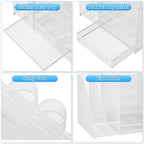 Lavatino Desk Organizer with File Holder, 5-Tier Paper Letter Tray Organizer with Sliding Drawer and 2 Pen Holder, Mesh Desktop File Organizer for Office Supplies, White - Image 4