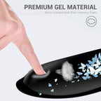 Desk Mat, Mouse Pad with Wrist Rest, 4-in-1 Large Mouse Pads for Desk, Ergonomic Mouse Pad and Keyboard Wrist Rest Gaming Keyboard Mat for Office,Butterfly Skull - Image 2