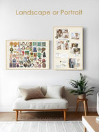 Fabric Bulletin Board 40x30 inches, Golden Aluminum Framed Wall Pin Board - Image 4