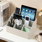 Desk Organizer Caddy Nightstand Organizer Desk Caddy Remote Holder - Image 2