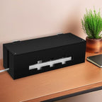Cable Management Box with Magnetic Lock, Cord Organizer for Desk - Image 7