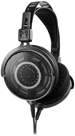 Audio-Technica ATH-R70xa Professional Open-Back Reference Headphones - Black Bundle with Case, Stand, Cable, and Austin Bazaar Polishing Cloth - Image 2