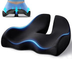 Benazcap Large Ergonomic Seat Cushion Relieves Sciatica & Tailbone Pain by Benazcap