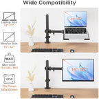 Afaloona 2-in-1 Monitor & Laptop Stand for 13-32" Monitor or 11-17" Laptop - Image 2