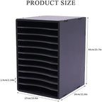 Mail Organizer 11 Slots, Literature Organizer for Classroom, Office, Home - Image 6