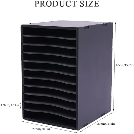 Mail Organizer 11 Slots, Literature Organizer for Classroom, Office, Home - Image 6