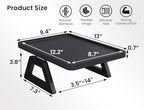 2 Pack Bamboo Couch Arm Tray,Folding Sofa Armrest Table（Black） - Image 6