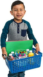 Really Good Stuff Large Plastic Book Baskets, 13.25" x 10" x 5.5", 4-Pack - Image 5