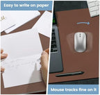 Desk Mat Wireless Charging Mouse Pad Large 32x16 Journey Desk Pad Mat with Wireless Charger Waterproof Leather Computer Mat with Phone Charger Mousepad Non-Slip for Keyboard and Mouse - Image 4