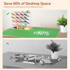 BEYGORM Acrylic Vertical Marker Organizer for 250 Markers, Desk Orgaizer - Image 2