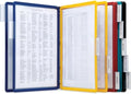 Durable Vario Wall Reference System, 10 Panels, Assorted Borders And Panels (Pack of 6) by DURABLEOfficeProducts