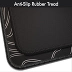 Gamer Boss - Gaming Mouse Pad - 48 x 24 Inches - 4mm Thick with Stitched Edges, Non-Slip Rubber Base, Premium Cloth Mousepad, Desk Mat for Laptop, Keyboard, Computer & PC (Mega, Topographic) - Image 5