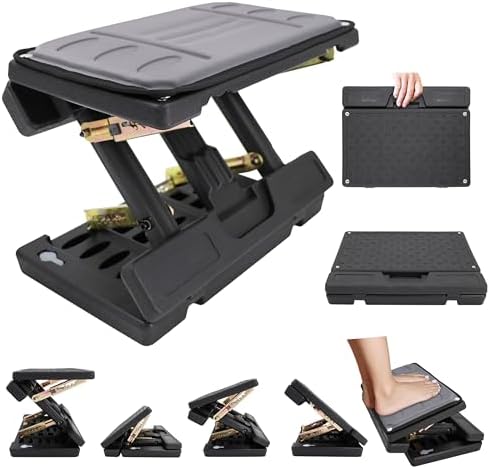 Adjustable Under Desk Foot Rest & Leg Rest Massage Office Footrest by kalnweis