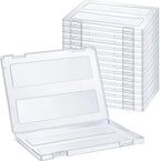 Outus 15 Pieces A4 File Box Paper Photo Storage Box Document Organizer by Outus