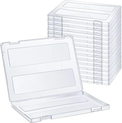 Outus 15 Pieces A4 File Box Paper Photo Storage Box Document Organizer by Outus