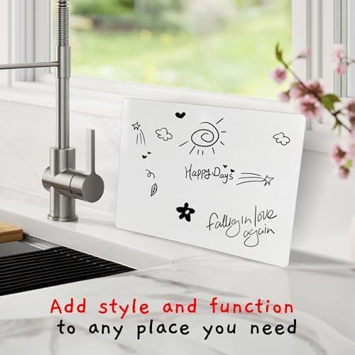 Board Geeks 25 Pack Dry Erase Lapboards 9 inch by 12 inch Large Whiteboard White Board Set Great for Teachers, Students, Children, Classroom Reusable, Durable, Portable, Single Sided Whiteboard - Image 6