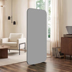 DECOLAB Standing Room Dividers, Portable Panel Wall 29x65 inch, Steel - Image 3