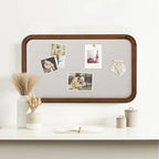 SOFE Farmhouse Bulletin Boards for Walls Decorative Hanging Linen Pin Board by SOFE