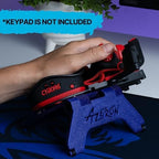 AZERON 3D Printed Adjustable Magnetic Stand Compatible with Cyborg II, Cyborg Compact Models. (Galaxy Purple) - Image 2