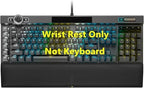 New Wrist Rest for Corsair K100 RGB Keyboard Wrist Rest Pad Support Palm Protection (Not Include Keyboard) (K100 RGB), Black - Image 2