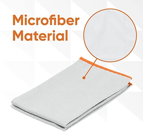 Superio Microfiber Glass, Mirror, Window Cleaning Cloth for Car Windshield, Lenses Tv Screen, Electronics, 14x16 Large Micro Fiber Lint & Streak Free Blue/Green, Just Water, 36 Pack - Image 3