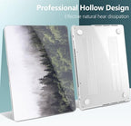 DONGKE Compatible with MacBook Pro 16 Inch Case (2026-2021 Release, M5 M4 M3 M2 M1 Pro/Max Chip), Plastic Hard Shell Cover with Keyboard Cover & Screen Protector for MacBook Pro 16", Forest - Image 4