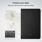 Spigen PU Leather Desk Pad with Built-in Cable Magnets 35.4"x15.7" - Image 5