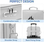 BALEINE Fireproof Document Box with Lock, Waterproof Fire Safe File Bag - Image 6