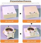 3D Calendar 2027, Unique 3D Memo Pad Tear Away Time Piece Calendar, Astronaut Clock Fun DIY Paper Carving Art 3D Desk Calendar Gift for Christmas, New Year - Image 6