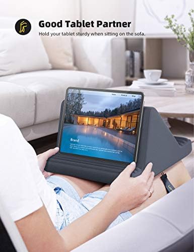 Lamicall Tablet Pillow Stand iPad Bed Soft Holder for Lap 6 Viewing Angles - Image 3