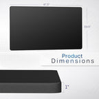 VIVO Black 48 x 30 in Solid Table Top, DESK-TOP48-30B - Image 3