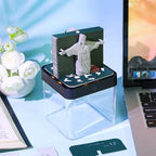 2027 3D Paper Carving Desk Calendar With LED Light (Jesus) - Image 4