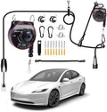 Wayona EV Charger Holder Cable Retractor, Wall Mount for Tesla&Universal EV by Wayona
