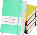 5 Pack Graph Paper Notebook Bulk, A5, 312 Numbered Pages Grid Journal Set by OFFIGIFT
