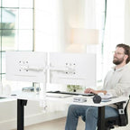 VIVO Dual Monitor Desk Mount for 13 to 30 inch Screens, STAND-V002W - Image 2