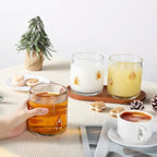 SiliFine 4 PCS Christmas Gingerbread Icon Juice Glasses - Image 2