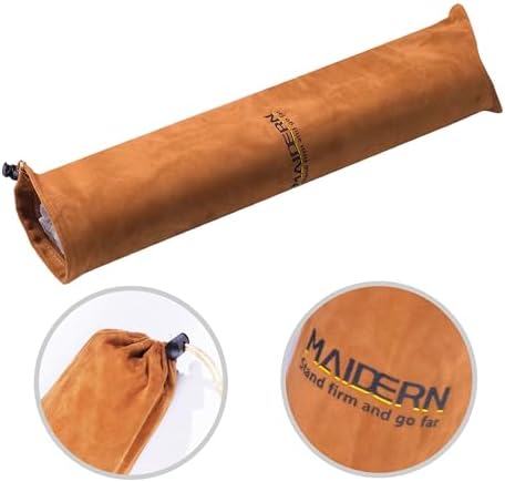 MAIDERN 47.2" x 15.7" Cork & Leather Desk Pad, Large XXL Mat, Full Mouse Pad, Dual Sided Protector for Gaming Home Office (Cream) - Image 7