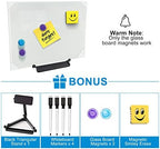 Magnetic Glass Whiteboard Desktop Easel, 16x12 Tabletop Glass Dry Erase Board with Adjustable Stand, ZHIDIAN Portable Tempered Glass Writing Board for Desk Office Home - Image 5