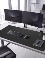 Leather Desk Mat 71" x 15.7", Black Large Desk Pad Protector - Image 7