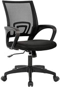 BestOffice Ergonomic Office Chair | Mid-Back Swivel Desk Chair | Black by BestOffice
