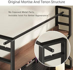 Desk Shelf 2-Tier Desktop Organizer 45.3" L,Desk Hutch Storage Rack - Image 5