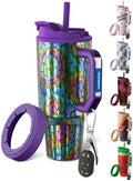 Frost Buddy Thicc Buddy 50oz Tumbler - Spill-Proof Flip Lid (Metallic Myth) by FrostBuddy