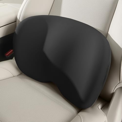 BEBAS Ergonomic Memory Foam Lumbar Support Pillow for Car, Black by BEBAS