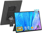 16" Portable Monitor Laptop Screen Extender 1200P FHD Travel Gaming Monitor by BKVOO