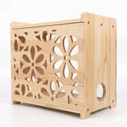Wooden Projector Shelf,WiFi Router Box Hider,Power Strips Storage,Cable Management,Routers Cover Organizer for Office Home,Floating Modem Shelf for wall,Wall Shelves,wall Mount,Simple Assembly by Unknown