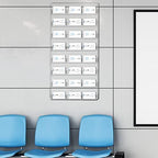 24 Pockets Business Card Holder Wall Mount Acrylic Business Card Holder - Image 6